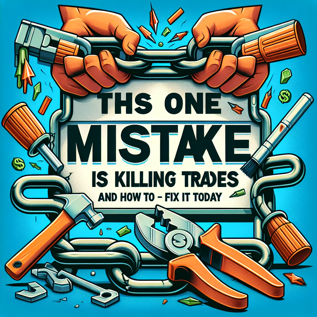 This One Mistake Is Killing Your Trades (And How to Fix It Today)